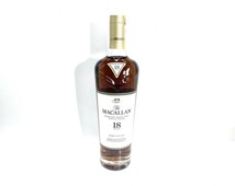 The MACALLAN ザ マッカラン 18年 2022年 シェリー オーク カスク ウイスキー 未開封 700ml/43%　11-3-42_画像1