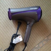 ヘアドライヤー テスコム　tescom dxt7500 稼働品　ドライヤー　送料520_画像1