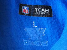 ☆送料無料☆ NFL TEAM APPAREL USA直輸入 古着 プルオーバー バッファロー・ビルズ 裏起毛 パーカー メンズ L ブルー トップス 中古 即決_画像7