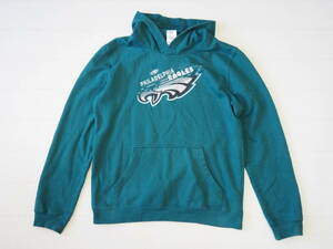 * free shipping * NFL TEAM APPAREL USA direct import old clothes pull over reverse side nappy filler Delphi e a* Eagle s Parker YOUTH XL green used prompt decision 