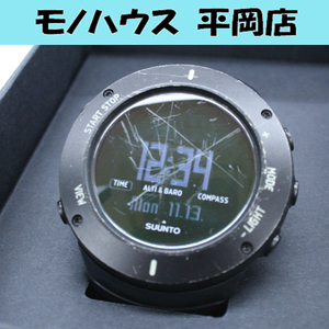  scratch somewhat larger quantity SUUNTO CORE ULTIMATE BLACK outdoor watch SS021371000 quarts type altimeter atmospheric pressure total compass original box attaching Suunto Sapporo city Kiyoshi rice field district 