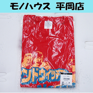 希少品 未開封 ファイターズ 2017年 サンドウィッチマン×稲葉篤紀コラボTシャツ Lサイズ 赤 日ハム 日本ハムファイターズ レッド 札幌 