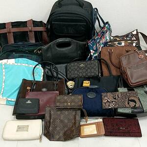 #おまとめ バッグ ブランド品 ジャンク品 中古 PRADA COACH LOEVE ロエベ MICHAEL KORS LV ルイヴィトン FILA など 