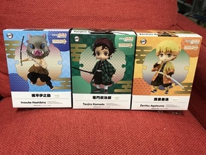 ◆◇【未開封】アニメイト「ねんどろいどどーる」「竈門炭治郎」「我妻善逸」「嘴平伊之助」3体セット◇◆