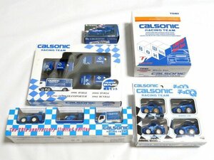 ◆5セット カルソニック レーシング チーム トミカ リミテッド/スカイライン 限定セット/チョロQ GTR/1996 JGTC CALSONIC ミニカー 17