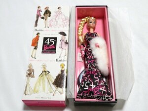 ◆未使用 45th Anniversary Barbie ブロンド ファッションモデルコレクション バービー 人形 マテル アニバーサリー 12