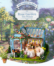 ★☆送料無料◇DIYドールハウス ミニチュア★手作りキットセット ミニチュア ROSE GARDEN TEA HOUSE☆★_画像10