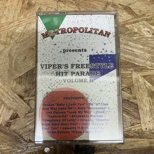 シPOPS,ROCK METROPOLITAN PRESENTS VIPER'S FREESTYLE HIT PARADE VOL.II アルバム TAPE 中古品