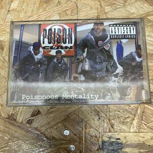 シHIPHOP,R&B POISON CLAN - POISONOUS MENTALITY アルバム TAPE 中古品