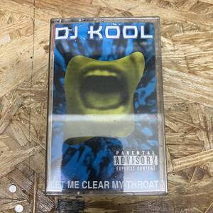 シHIPHOP,R&B DJ KOOL - LET ME CLEAR MY THROAT アルバム TAPE 中古品