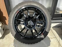 エンケイ GTC01 17インチ 7.5J +45 スタッドレスタイヤAW-1 215/45R17 2021年製_画像6