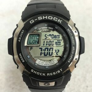 F381-C4-795 ◎ CASIO G-SHOCK カシオ Gショック ジーショック G-7700 デジタル クォーツ ブラック ラウンド メンズ 腕時計 稼動 ②