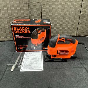 H863-O43-336 BLACK＋DECKER ブラックアンドデッカー KS701PE コンパクト オービタルジグソー 520W 50/60Hz 電動工具 通電OK ⑥