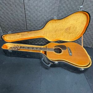H838-O18-2495 YAMAKI ヤマキ アコースティックギター モデル 140 弦楽器 ハードケース ①