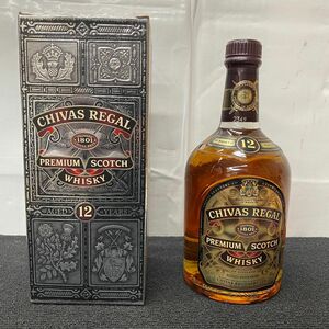 H535-C4-757 CHIVAS REGAL シーバスリーガル 12年/ウィスキー スコッチ/700ml 40% 箱付 未開栓 ⑤