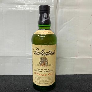 H530-O44-474 Ballantines バランタイン 17年/ウィスキー スコッチ/700ml 43% 未開栓 ⑤