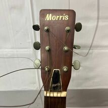 H203-D4-49 MORRIS モーリス アコースティックギター アコギ MODEL.W-15 02011 6弦 弦楽器 MADE IN KOREA ③_画像10