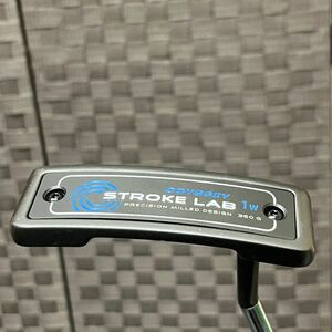 I248-C1-897 ODYESSEY オデッセイ STROKE LAB 1W ストロークラボ PRECISION MILLED DESIGN 360G パター 約長さ86cm ゴルフクラブ ③