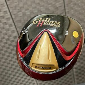 I238-O37-906 GRASS HUNTER グラスハンター TOUR 521 ドライバー 10.5 β Titanium ベータチタニウム ゴルフクラブ ③