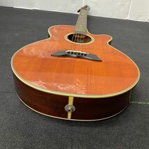 I566-D1-449 ◆ Takamine タカミネ エレアコ PT-106-6/エレクトリックアコースティックギター/ハードケース ストラップ 取説 カポ付 ⑤_画像9