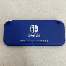 I304-O35-1243 Nintendo Switch Lite ニンテンドー スイッチ ライト HDH-001 本体 ブルー 任天堂 ②_画像2