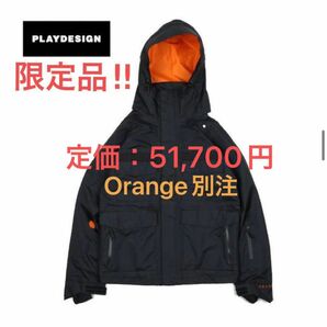 【4月末まで掲載！！】PLAYDESIGN Orange別注　JACKET ナイロンパーカー　タグ付き新品