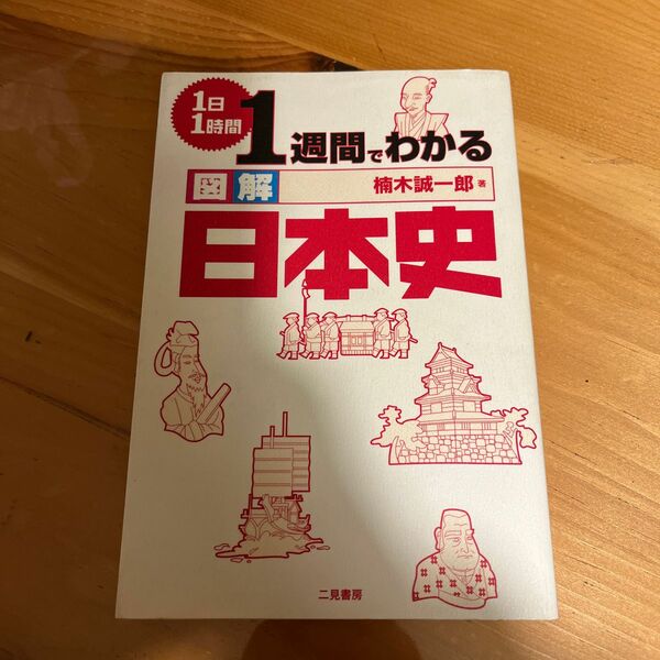 １週間でわかる図解日本史　１日１時間 楠木誠一郎／著