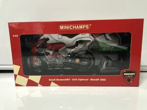 ミニチャンプス 1/12 Ducati Desmosedici Loris Capirossi MotoGP 2006 Ducati MotoGP Team（122 060065）カピロッシ 未開封 新品