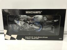 ミニチャンプス 1/12 Honda RC212V Konica Minolta JIR Honda S.Nakano MotoGP 2007 中野真矢（122 071056）美中古品_画像1