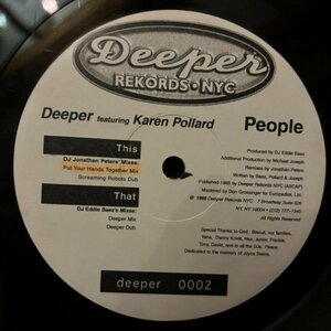 Deeper Featuring Karen Pollard / People