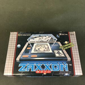 BANDAI バンダイ　BANDAI ELECTRONICS ZAXXON ザクソン　DOUBLE PANEL 携帯型ゲーム　箱付き　取説付き　レトロ　動確品　中古品