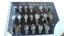 K・C クレセント シリーズ 錠 展示品 ジャンク 未清掃 ☆1120_画像1