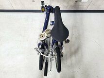 F11005NA1007Y25XY23N DAHON 折り畳み自転車 DovePlus ダホン 14インチ 車体重量約7kg 適応身長150~175cm 直接引取対応_画像10