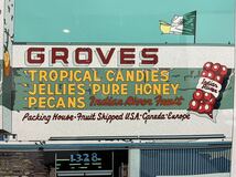 希少　鈴木英人版画作品「ANGIE’S GROVES」シルクスクリーン エジション50 看板シリーズ　850×1080迫力の大版_画像7