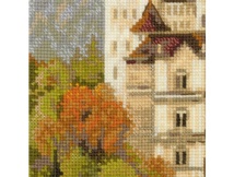 即決☆Riolis☆クロスステッチキット「Neuschwanstein Castle」☆ノイシュヴァンシュタイン城☆ロシア☆リオリス☆風景_画像4