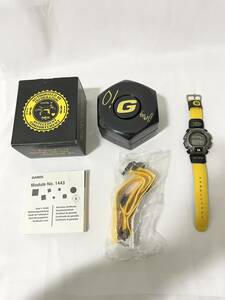 【AS 19733】1円st 稼働品 CASIO カシオ G-SHOCK agnes b DW-8800 AB-9T アニエスベー コラボ 限定 イエロー バンド付き 箱付き 現状品