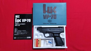 新品同様 MGC H&K VP70 Cal.9mm ハンドガン タニオコバ HK Glock グロック USP P99 P7 サムライエッジ バイオハザード resident evil 