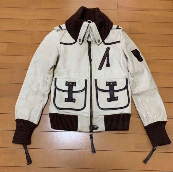 AVIREX レザー ジャケット (M) アヴィレックス 羊革