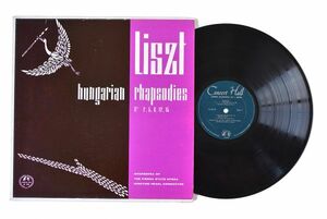 リスト : ハンガリー狂詩曲 第2番、15番「ラコッツィ行進曲」、6番、5番、12番 / 岩城宏之指揮 / M-2318 / LP / 国内盤 / 1977年
