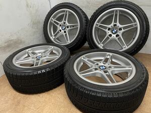 1円スタート！本州送料無料！レーシング ダイナミクス 17in 7.5J +34 PCD120 ブリヂストン 225/50R17 BMW 3シリーズ F30 F31 4シリーズ F32