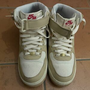 Nike Air Force 1 Mid "Pale Ivory and Shimmer/Izakaya"27.5 中古　箱あり