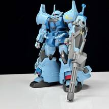 HGUC 1/144 MS-07H-8 グフ・フライトタイプ (青) 塗装完成品_画像2