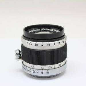 C★ライカスクリューマウント Canon 50mm f1.8★