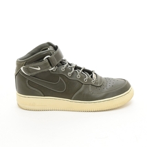 ●491262 NIKE ナイキ ●スニーカー AIR FORCE 1 MID '07 PRM 487991-300 サイズ28.0cm メンズ ダークグリーン_画像4