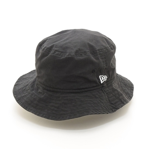 ●492922 NEW ERA ニューエラ ●サファリキャップ バケットハット 帽子 コーデュラ ファブリック サイズM-L CORDURA メンズ ブラック