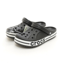 ●493639 未使用品 crocs クロックス ●サンダル BAYABAND CLOG バヤバンドクロッグ 205089-066 サイズ25.0cm メンズ ブラック_画像1