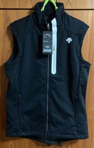 デサント DESCENTE SOFT SHELL VEST ブラック（BLK） Oサイズ