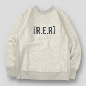 極美品 Riding Equipment Research R.E.R. ライディングイクイップメントリサーチ 22AW Sweat Shirt リバーシブルスウェット RER-123 XL