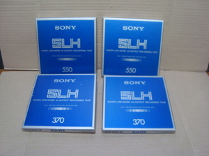 SONY　ソニーSLH　オープンリール テープ　4本まとめて　元箱付き　音響マニア整理品⑩中古品　試聴未確認