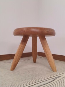furniture-worker-craftman stool！！　オーク無垢ヴァーサタイルスツール!!未使用品！！